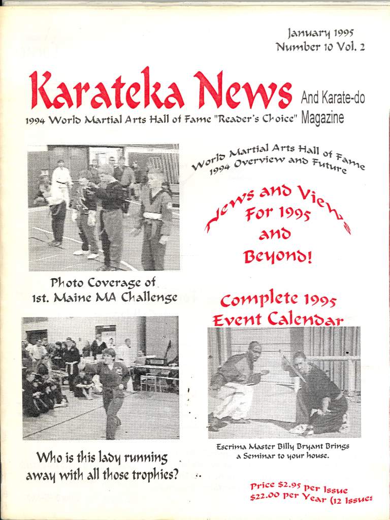 01/95 Karateka News